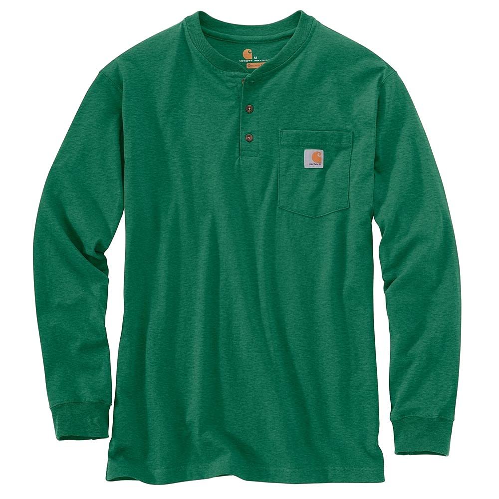 Carhartt Workwear Pocket Henley Shirt (Regular and Big & Tall Sizes)