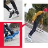 WSJYP Inline Skates, Roller Skate Poles Ankle Protection Replacement Roller, Inline Skates Adults Unisex Fitness Skates Roller Skates,S(32~36)-White view 3