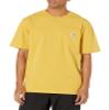 Carhartt Mens Loose Fit Heavyweight Short-Sleeve Pocket T-Shirt Closeout, Dijon Heather, XX-Large US view 1