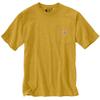 Carhartt Mens Loose Fit Heavyweight Short-Sleeve Pocket T-Shirt Closeout, Dijon Heather, XX-Large US view 2