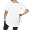 No Nonsense Ultimate Short Sleeve Legging Tee White view 2