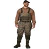 FROGG TOGGS Men's Standard Grand Refuge 3.0 Bootfoot Hunting Wader with Removable Insulation Liner, Mossy Oak Bottomland, 12 view 1