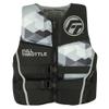 Full Throttle Adult Rapid Dry Flex Back Life Jacket, Grey, 2X-Large view 1