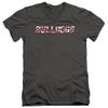 Fresno State Bulldogs Official Camo Unisex Adult V-Neck T Shirt,Charcoal, Large view 1