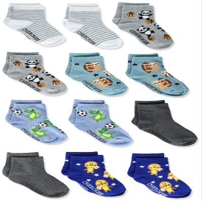 Cherokee Baby Boys Classic 12 Pack Shorty Ankle Socks