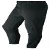 Martin Sports Youth Girls' Double Knit Polyester, Belt Loop Softball Pants (Black, Small) view 1