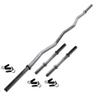 Ader Hollow E-Z Curl 1" Bar & 14" Hollow Dumbbell Handles w/Spring Collars (Regular Hollow Bar Kit) view 1