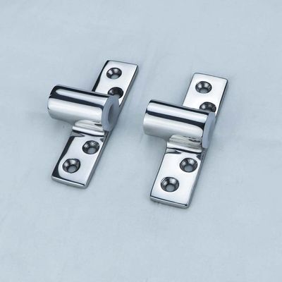 2Pcs Boat 316 Stainless Steel Oarlock Socket Side Mount Rowlock Socket for 1/2" Shank