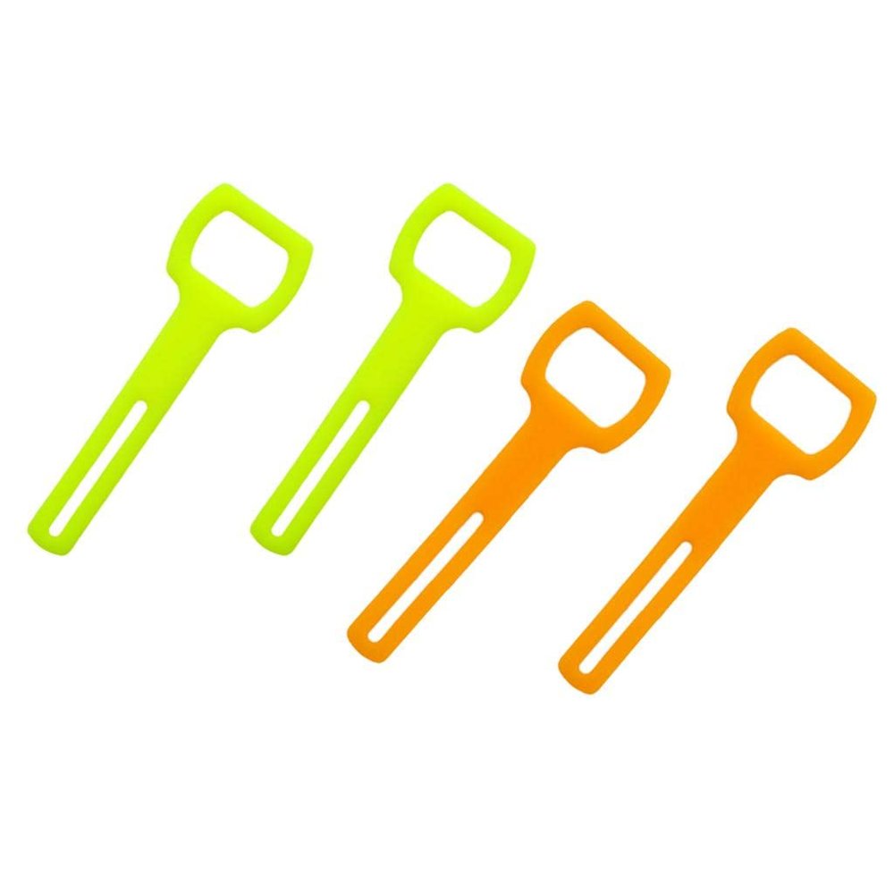 4Pcs Silicone Regulator Holder Strap for Scuba Diving and Snorkeling