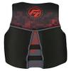 Full Throttle Adult Rapid Dry Flex Back Life Jacket, Red, X-large view 2