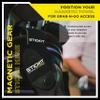 STICKIT Metal Landing Pad I Bag Clip for Quick and Easy Use of Magnetic Golf Gear & Accessories with Convenient Positioning on Your Golf Bag view 4