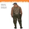 FROGG TOGGS Men's Grand Refuge 3.0 Bootfoot Hunting Wader with removable Insulation Liner- SLIM view 3