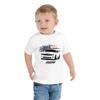 JG Infinite White Camaro SS USA American Muscle Car Toddler Short Sleeve Tee view 1