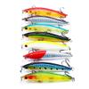 YUNSI Fishing Accessories Sets 1pc Quality Laser Minnow Fishing Lure 7.5g 8.5cm Hard Crankbait Wobblers Artificial Floating Jerkbait Trolling Bass Isca Carp Fishing Gear (Color : 07) view 2