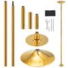 PRIORMAN Dance Pole Set -Premium Height Adjustable 7.38-8.85ft Portable 45mm Diameter 360Spinning Dancing Pole for Home,200KGS Capacity,Drill-Free Installation with Floor-to-Ceiling Stability(Gold) view 1