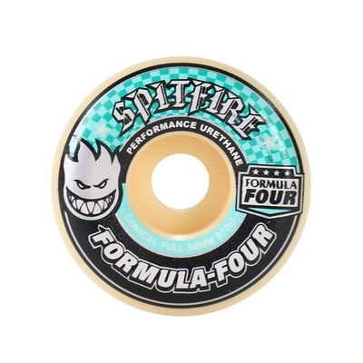 Spitfire F4 97 Conical Full Skateboard Wheels - Natural - 56mm