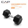 CAP Barbell 20 LB Coated Hex Dumbbell Weight, New Edition view 2