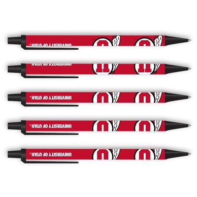 Utah Utes Pen 5pk
