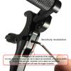 xxiaojun Compound Bow Aid Releaser and D Loop RopeAdjustable Can Rotate 360 Thumb Release Bow Aluminum Alloy AidsArchery Release Aids (4 Fingers-Bow Release -Black) view 3
