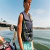 Full Throttle Adult Rapid Dry Flex Back Life Jacket, Green, X-Large view 4