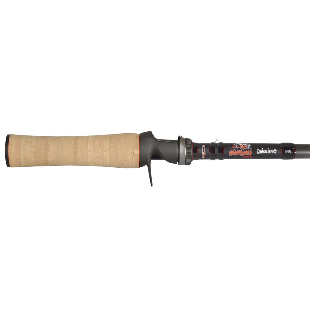 Dobyns Rods Kaden Casting / 7'4" / 1 PC / 10-17 LB Line Weight / 1/4-3/4 oz Lure Weight/Medium/Heavy Fast Action/Cork-Full