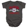 Fresno State Bulldogs Official Bulldogs Unisex Infant Snap Suit for Baby,Charcoal, 12 Months view 1