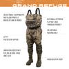 FROGG TOGGS Men's Grand Refuge 3.0 Bootfoot Hunting Wader with removable Insulation Liner- SLIM view 2