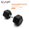 CAP Barbell 30 LB Coated Hex Dumbbell Weight, New Edition view 2