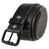BS040-P3456 One Piece Genuine Full Grain Leather Casual Jean Belt 1-1/2" (38mm) Wide-(Black-Black, 44) view 1