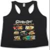 Warner Brothers Scooby Doo Halloween Starter Pack Slim Fit, Scoop Hem Racerback Tank view 1