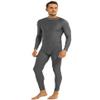 Yeeye Men's One Piece Turtleneck Zipper Leotard Full Bodysuit Stretchy Unitard Costume Dancewear Grey Medium view 1