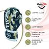 Spall Pro US Boxing Gloves for Kids, Men & Women - Pro Training Sparring Punching Gloves - Muay Thai MMA, Kickboxing Heavy Bag Workout Leather Boxing Gloves Platoon - 6oz Green view 2
