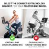 Extra Large Bottle Holders for Peloton Bike for Original Peloton Bike - All Metal Design - Fits YETI + Nalgene + Hydro Flask Accessory for Peloton (Original Peloton Bike and Cross Training Bike) view 3