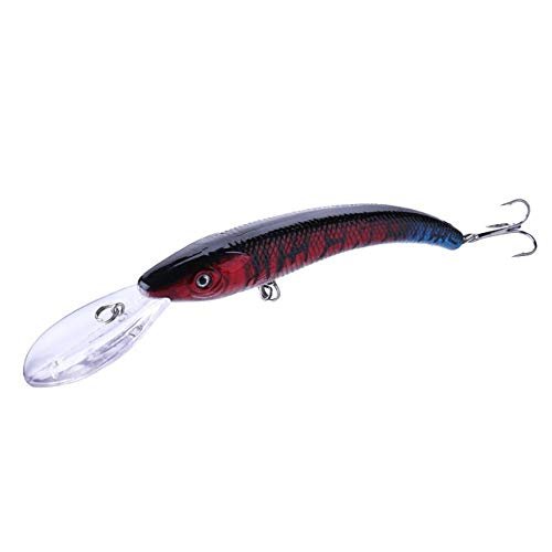 YUNSI Fishing Accessories Sets 1pc Wobbler Fishing Lures 15.5cm/16g Artificial Hard Bait Minnow Crankbait Swim Bass Trolling Pike Carp Fishing Tackle Fish Bait Fishing Gear (Color : 6)