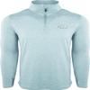 Drake Waterfowl Microlite Performance Half Zip Charcoal 2Xlarge view 3