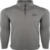 Drake Waterfowl Microlite Performance Half Zip Charcoal 2Xlarge view 4