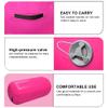 GLANT Air Mat Tumble Track AirSpot - Gymnastics Training Springboard - Round Inflatable Springboard (Air Roller-PinkWIth Pump), (Diam)35.4in*H47.3in) view 2