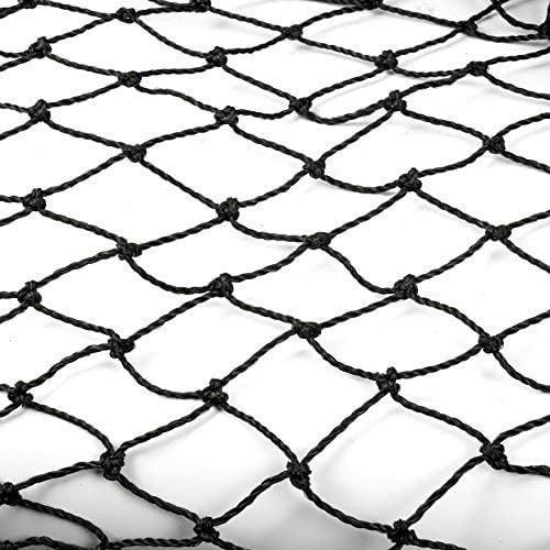 Amarine Made Baseball Backstop NetSoccer Ball Hitting NettingHeavy Duty Sports NettingSoccer Backstop NetSports Netting for BackyardNylon Baseball Backstop Net 10x10ft