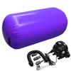 GLANT Air Mat Tumble Track AirSpot - Gymnastics Training Springboard - Round Inflatable Springboard (Air Roller-PurpleWIth Pump), (Diam)35.4in*H47.3in) view 1