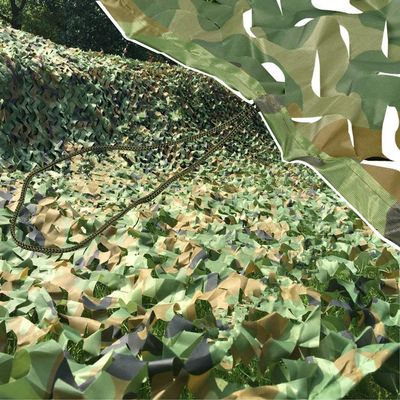 LGLFDJ Camo Netting with Mesh Backing, Woodland Camouflage Netting Garden Roof Fence Ceiling Theme Party Decoration Sunshade Net Camping Hunting Blinds Cover for Truck Easy to Install