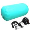 GLANT Air Mat Tumble Track AirSpot - Gymnastics Training Springboard - Round Inflatable Springboard (Air Roller-Mint GREENWIth Pump), (Diam)35.4in*H47.3in) view 1