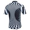 Uriah Men's Bicycle Jersey Short Sleeve Sweat Wicking Space Distortion Size XXL view 2