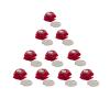 Teenidea Trigger Lock, Set of 10 Alike Gun Locks for red, Safety Universal Firearms Pistol Gun Locks Fit Most Handguns and Rifles view 1