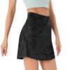 PERSIT Womens Tennis Golf Skirts Athletic Pleated High Waisted Skorts with Pockets for Workout Sports Running - Deep Grey Camo - S view 4