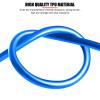 EVTSCAN 2PCS Windsurf Harness Leash 28-34 Inch Adjustable Heavy Duty TPU Surfing Leash with Strong Tensile Strength for Surfboard Safety Blue view 3