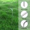 Trampoline Stakes High Wind 12'', Heavy Duty Trampoline Anchors 6pcs, Galvanized Steel Trampoline Tie Down Anchor Kit (U Type 6pcs) view 4