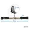WQSQ Rotating Straight Bar Cable Attachment Bar LAT Pull Down Bar with Rubber Handgrips, Multi-Exerciser Handle Grips for Cable Weight Machine Home Gym 50cm view 4