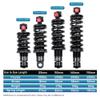 JFOYH Coil+Oil Shock Absorber Adjustable Damping Hydraulic Rear Shocks for MTB/E-Bike/Scoters, 125MM/150MM/165MM/190MM 550LBS/650LBS/1000LBS/1500LBS - 165MM*650LBS view 4