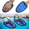 Swimming Hand Paddle, Whale Diving Hand Fins Paddles Swimming Training Aid Snorkeling Hand Stroke Webbed Training Fin(M-Blue) view 3