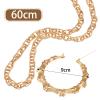 Sintege 80s 90s Outfits Accessories for Men Women Hip Hop Costume Kit,rapper Outfits Hip Hop Jewelry Set for Women Men view 3